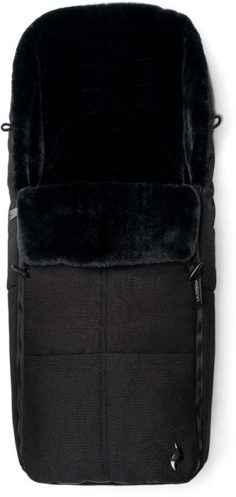 Asalvo Kibu Lightweight Stroller (Birth to 22 kg) + FREE Osann Footmuff - Black - Image 10