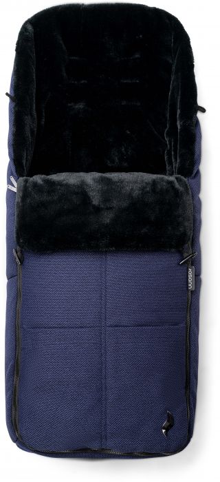 Osann Universal Footmuff with double zipper, storage compartments for dummies & a super soft lining - Indigo - Image 2