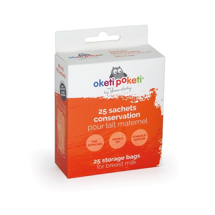 Thermobaby Breast Milk Storage Bags - 25pack - Image 2