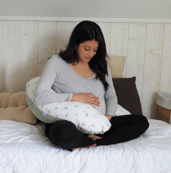 Tineo 2-in-1 Maternity Cushion - Sage Green - Image 6