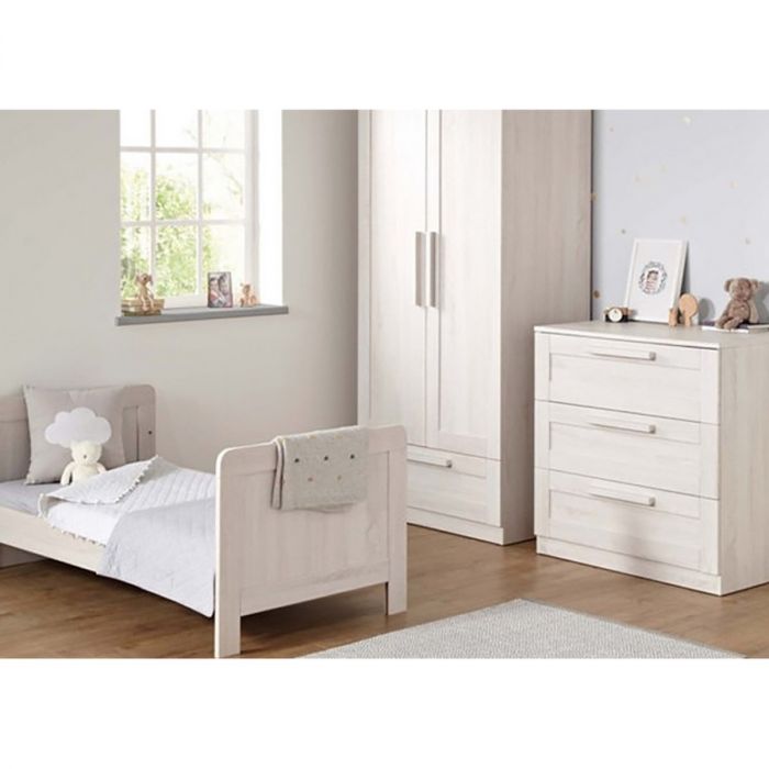Mamas & Papas Atlas Cotbed & Dresser Package - Nimbus White - Image 7
