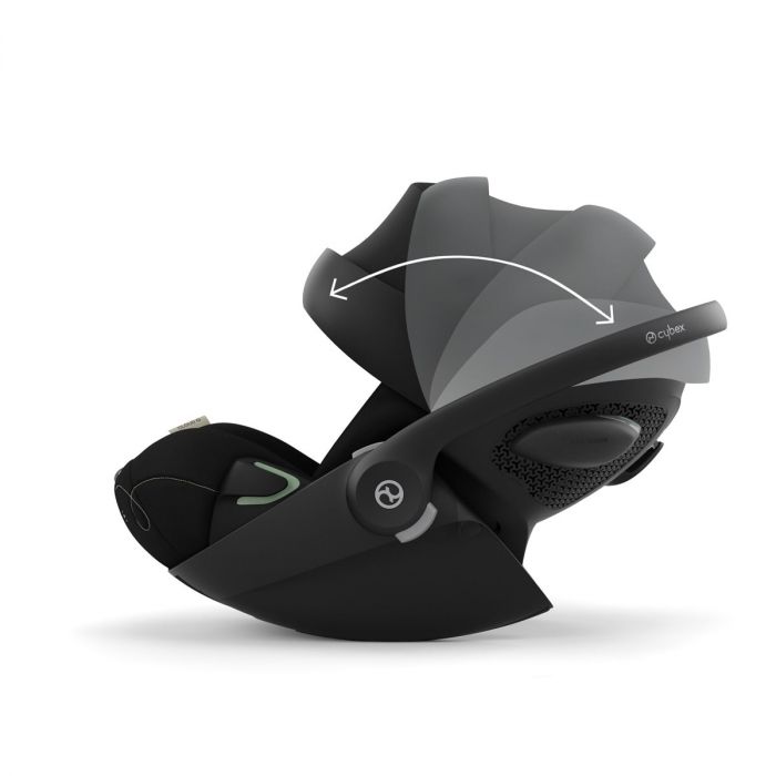 Cybex Cloud G i-Size Carrytot in Magic black & Isofix base - Image 6