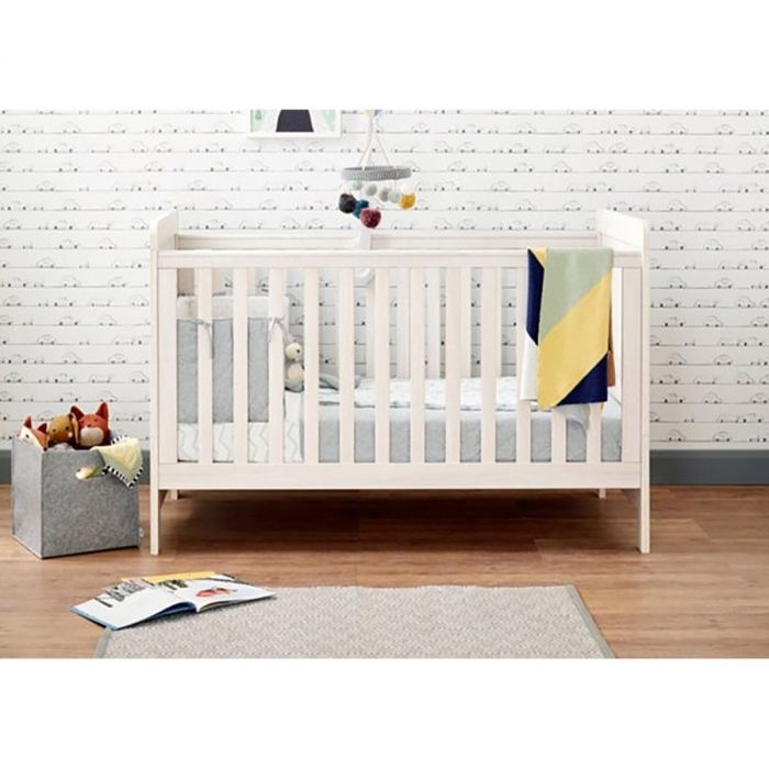 Mamas & Papas Atlas Cotbed & Dresser Package - Nimbus White - Image 2