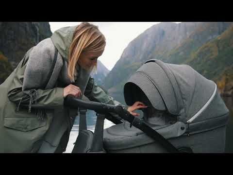 Noordi FJORDI 3 IN 1 Travel System - Leather Finish Graphite - Image 3