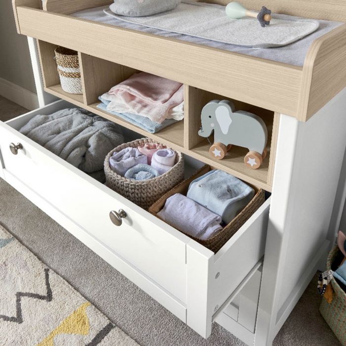 Mamas & Papas Harwell 3-Piece Nursery Furniture Set – White - Image 24