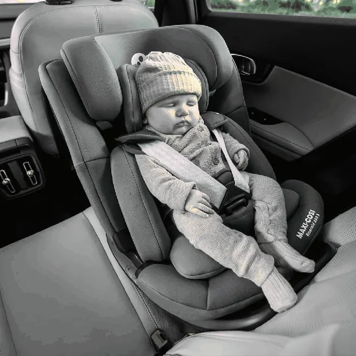 Maxi-Cosi Emerald 360 S i-Size Car Seat - Tonal Black - Image 2