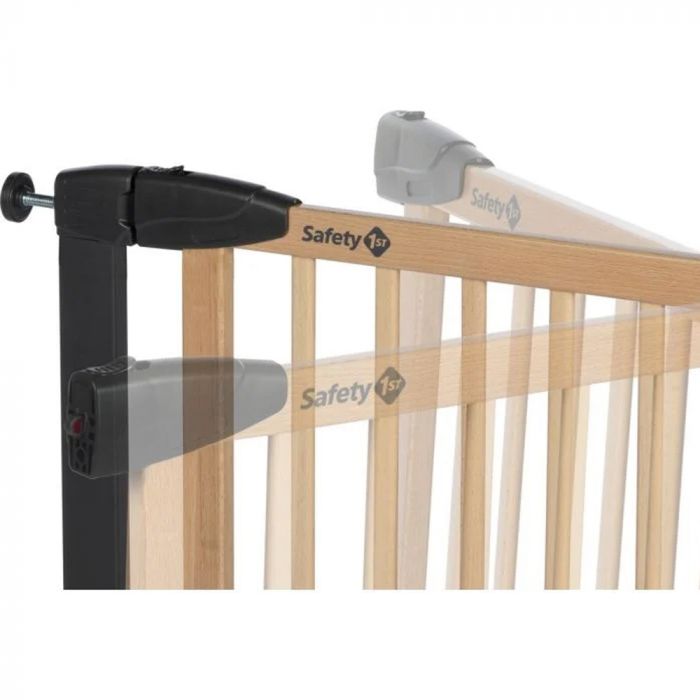 Safety 1st Simply Close Wood & Metal Stair Gate - Image 3