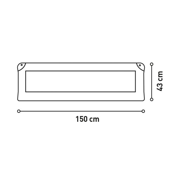Asalvo Pink Stars Bed Rail - 150cm - Image 2