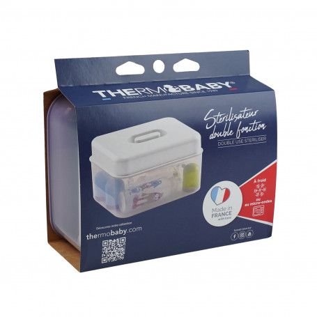 Thermobaby 2-in-1 Steriliser – Microwave & Cold Sterilisation for Baby Bottles and Soothers - Image 2